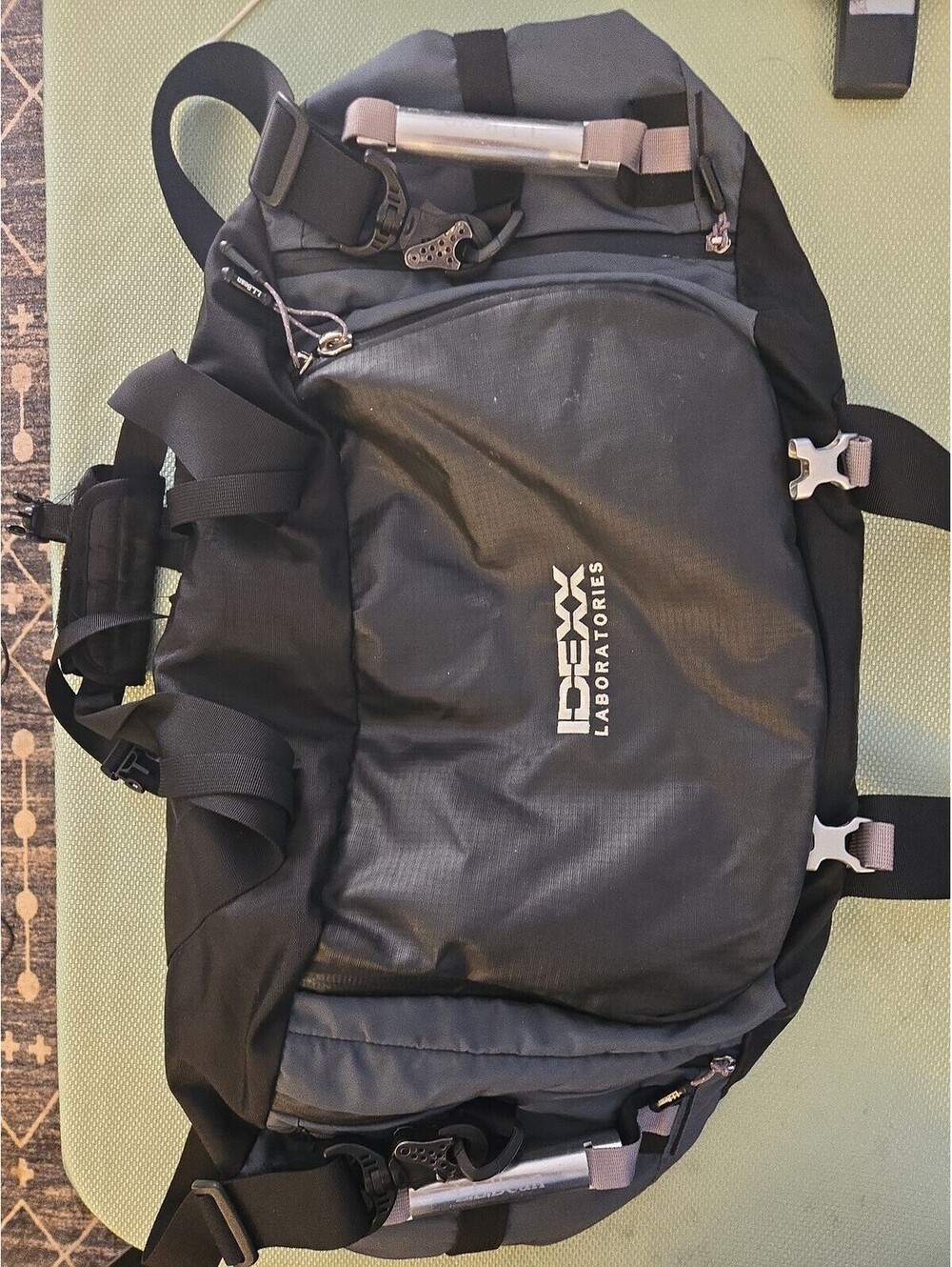 L.L. Bean x IDEXX Laboratories Tactical Black Gear Duffle Bag - Picture 3 of 6